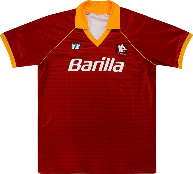 Camisa retro NR Roma 1990 1991 I jogador 